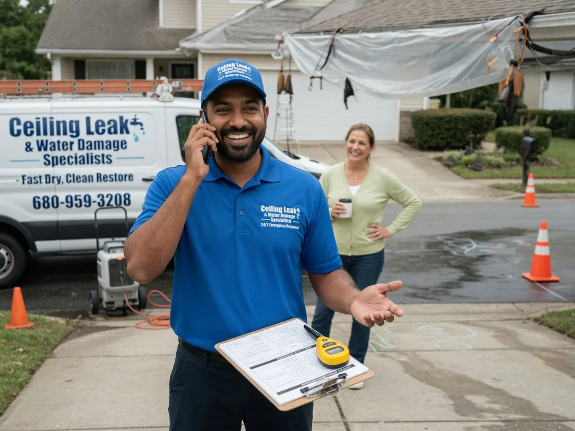 Ceiling Leak Cleanup Big Prairie, OH FAQs
